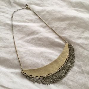 Anthropologie minimal statement necklace